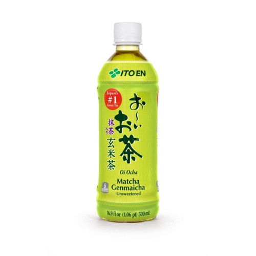 Itoen Ungesüßter Matcha Genmaicha 0.5l