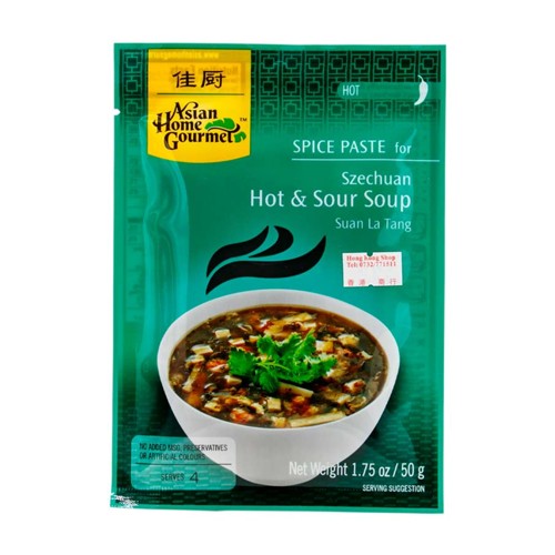 Asian Home Gourmet Hot & Sour Suppen Paste 50g