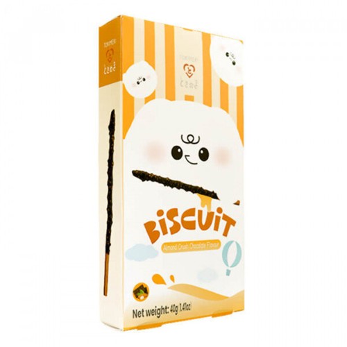 Tokimeki Biscuit Almond Crush Schokoladengeschmack 40g