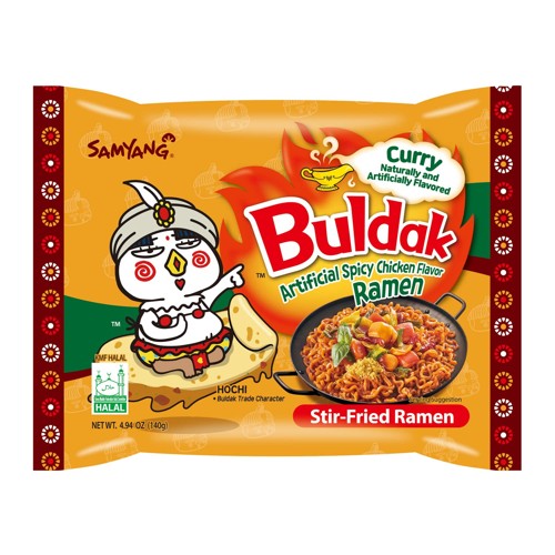Samyang Buldak Hot Chicken Ramen Curry 135g