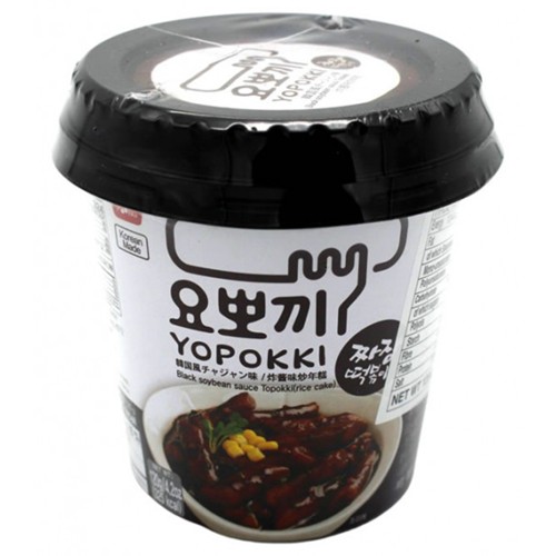 Yopokki Reiskuchen in Schwarzer Sojabohnensauce 120g