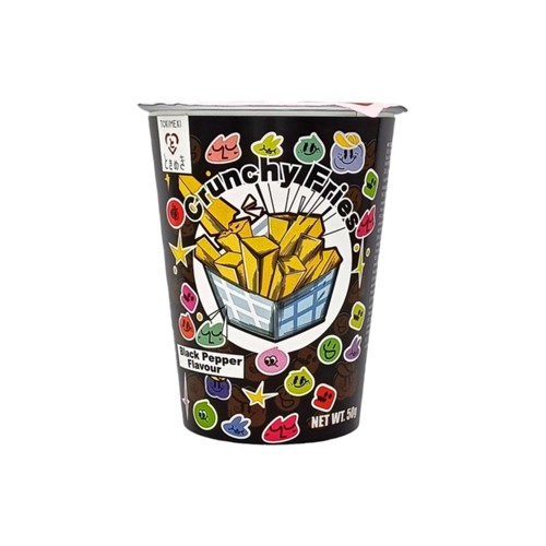 Tokimeki Crunchy Fries Black Pepper Geschmack 50g