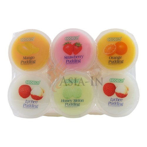 Cocon Pudding - Nata de Sortiment 6 x 80g