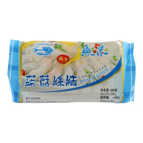 Fish Well Brand Konjak Shirataki Nudeln geknotet 380g