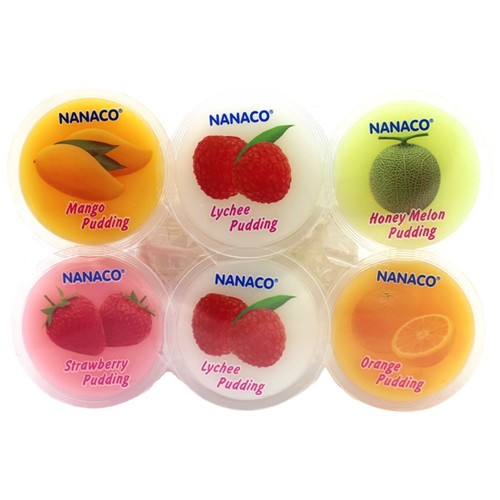 Nanaco Nata Decoco Pudding Gemischt 480g