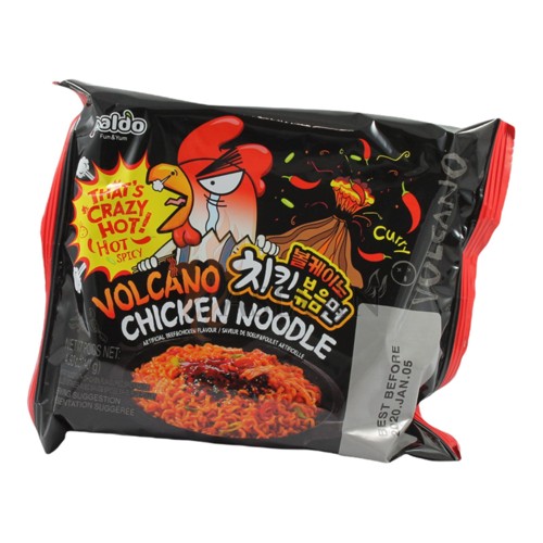 Paldo Vulkan-Huhn Instant-Nudeln Super Scharf 140g