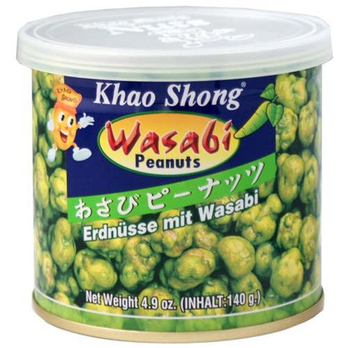 Khao Shong Erdnüsse mit Wasabi Knabbergebäck 140g