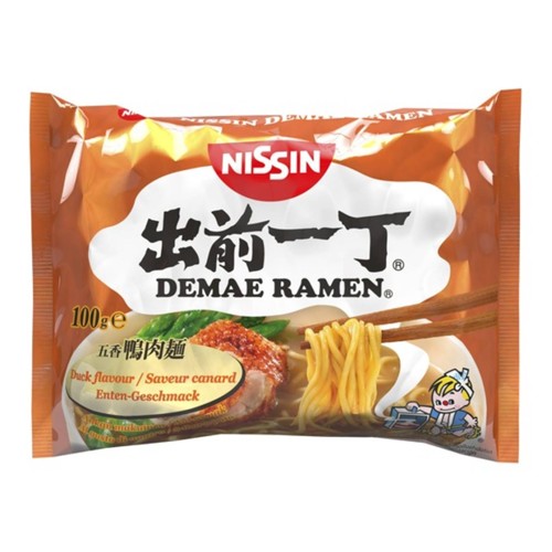 Nissin Demae Ramen Nudelsuppe Ente 100g