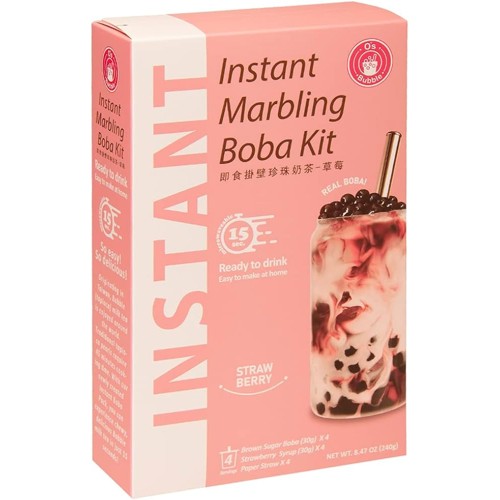 O's Bubble Instant Bubble Tea Milchgetränk Schwarzer Tee 240g