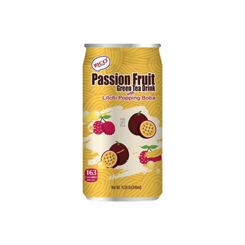 Rico Passionsfrucht Bubble Tea 0.34l (EINWEG)