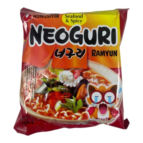 Neoguri scharf Instantnudeln Meeresfrüchte Geschmack 120g