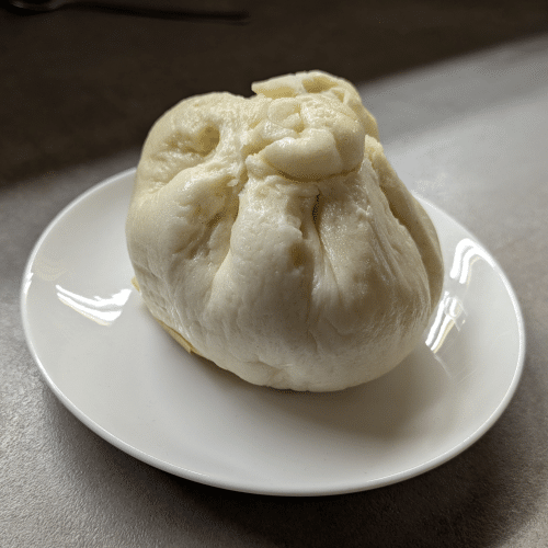 Banh Bao mit Kohlrabi und Ei (Vietnamesische Hefeteigtaschen)