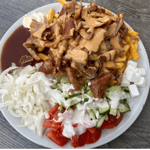 Drehspieß Teller