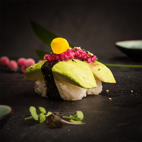 Avocado Ceviche Nigiri