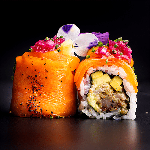 Chicken Paprika Mango Roll