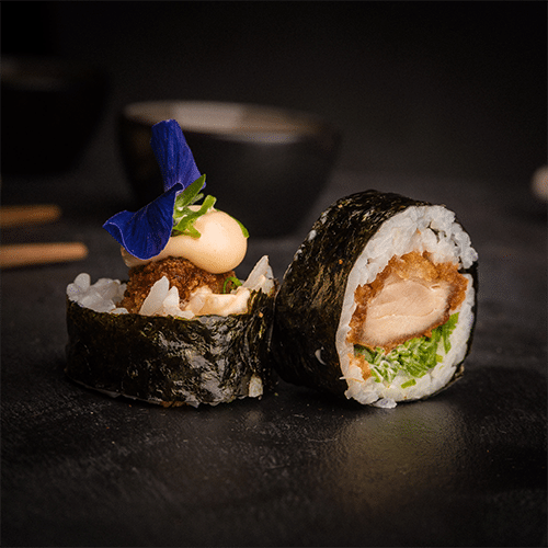 Chicken Frischkäse Maki (6 Stück)