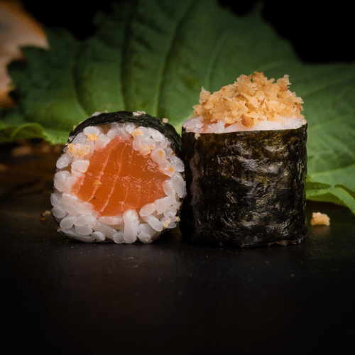 Crunchy Ponzu Lachs Maki