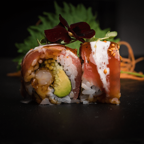 Flamed Tuna Gamba Roll