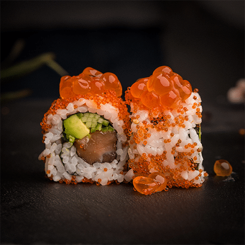 Lachskaviar Roll