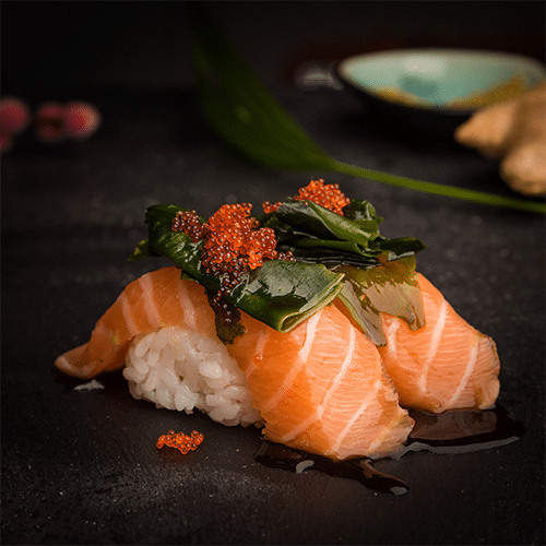 Lachs Wakame Nigiri