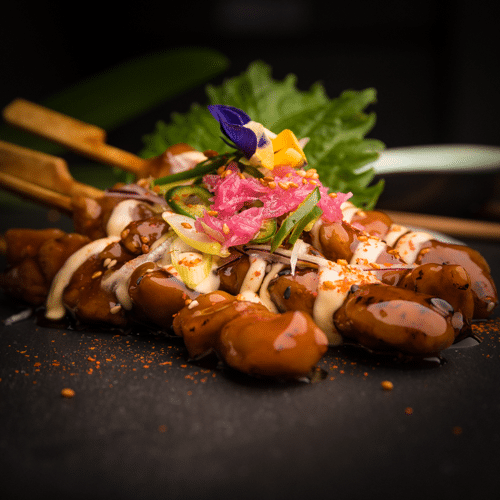 Samurai Yakitori (4 Stück)