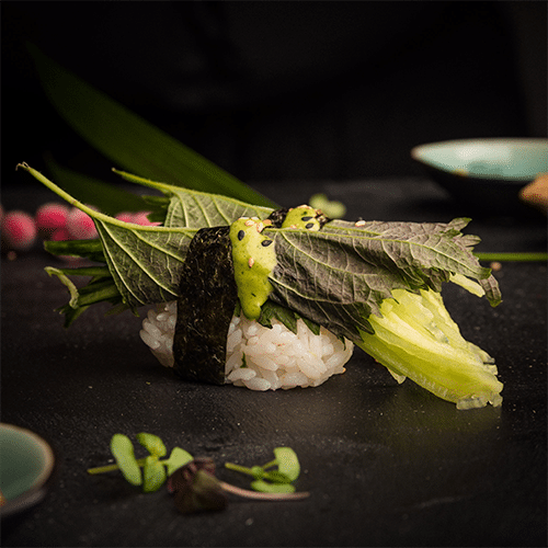Shiso Gurke Nigiri