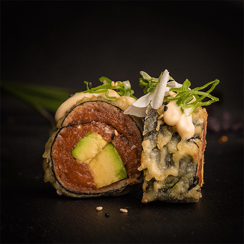Spicy Tuna Tempura Roll (Big 6 Stück)