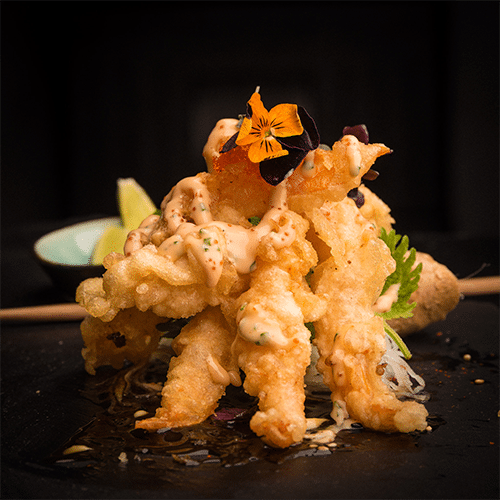 Tempura Black Tiger Garnelen (6 Stück)