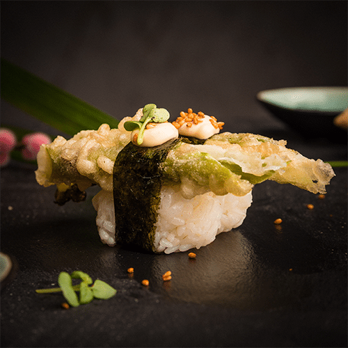 Tempura Spargel Nigiri