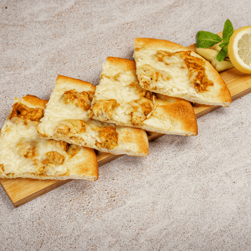 Manakish - Chicken und Käse