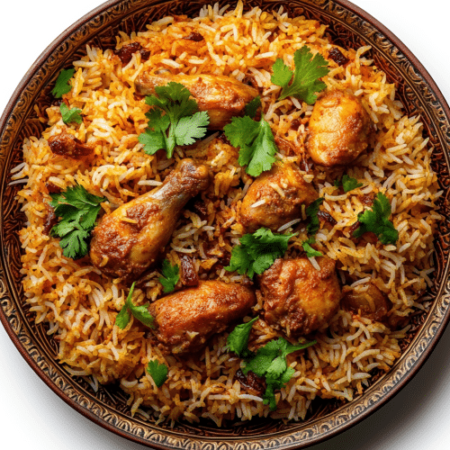 Hähnchen Biryani
