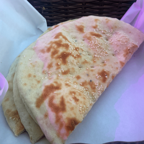Knoblauch Naan
