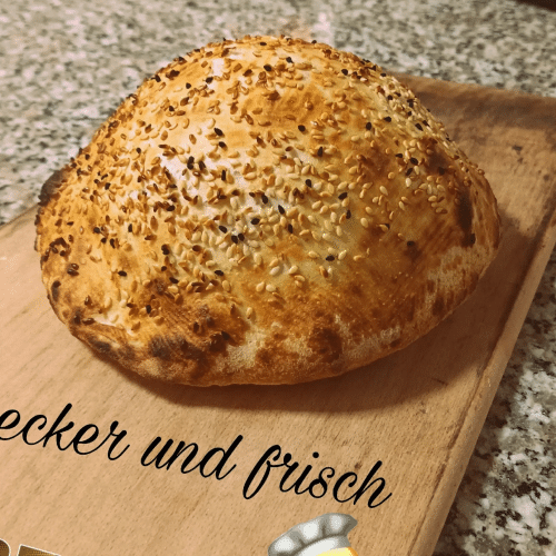 Hähnchen-Puten-Drehspießfleisch Fladenbrot