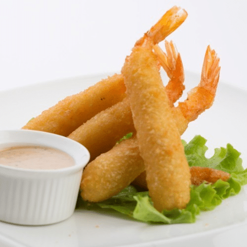 Tempura Panierte Frittierte Garnelen