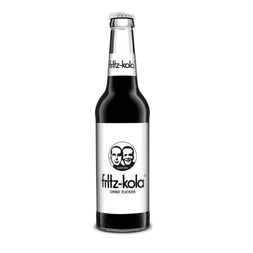 fritz-kola ohne zucker 0,33l (MEHRWEG)
