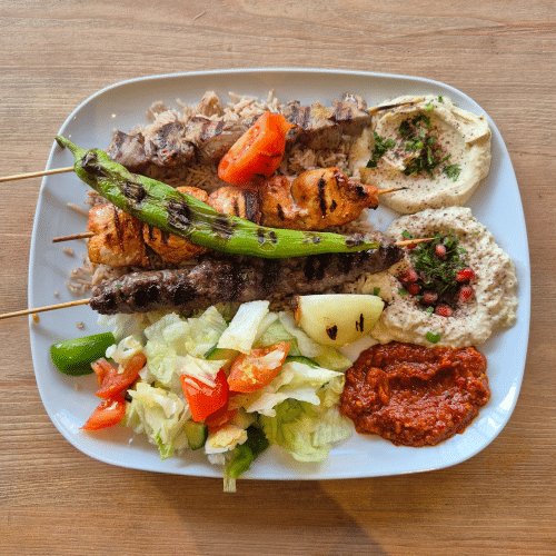 Grill Platte (für 1 Person)