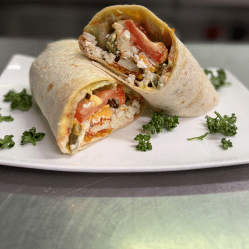 Chili Cheese Wrap - Crispy Chicken