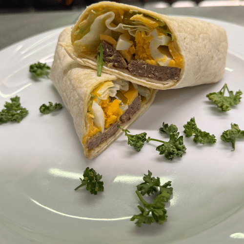 Macken Wrap - Beef mit Pommes frites