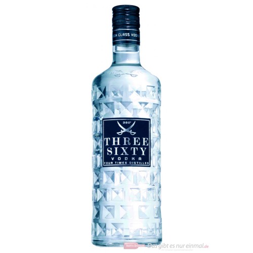 Three Sixty Vodka Diamond Filtration 0.5l