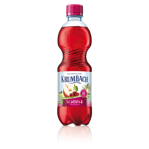 Krumbach Apfel-Kirsche Schorle 0.5l (MEHRWEG)