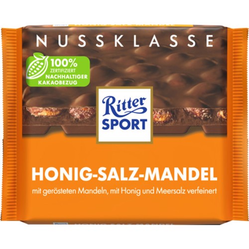 Ritter Sport Honig Salz Mandel 100g