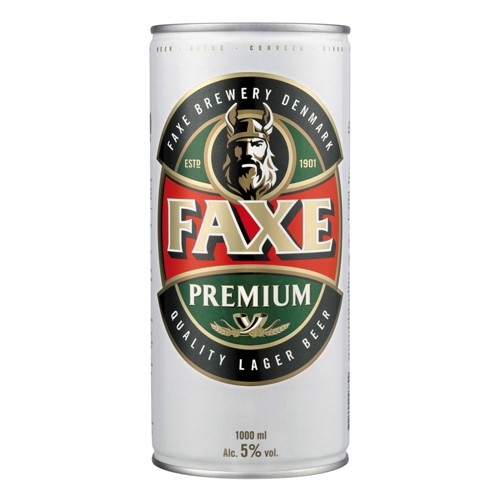 Faxe Premium Lagerbier 1.0l (EINWEG)