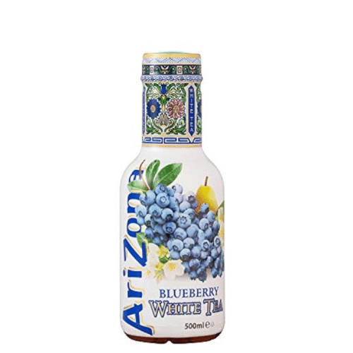 Arizona Weißer Tee Blaubeere 0.5l (EINWEG)