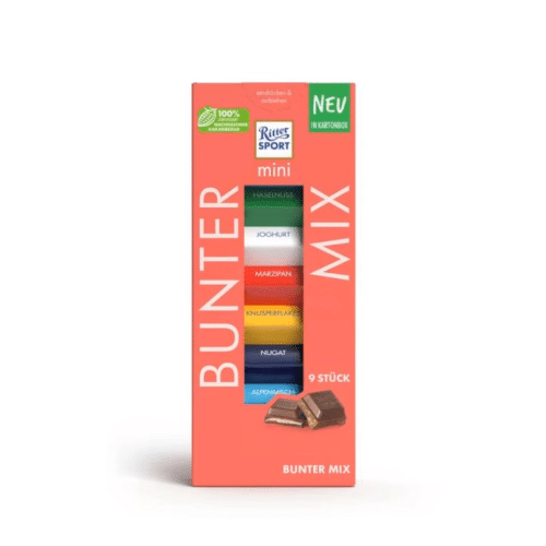 Ritter Sport Mini 9er Bunter Mix 150g