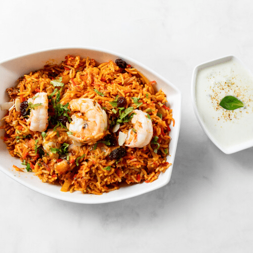 Scampi Biryani