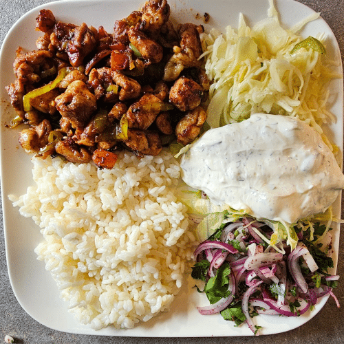Hänchen Grill Pfanne