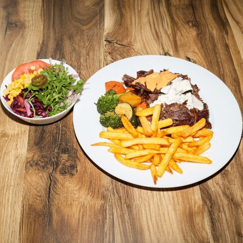 Döner Kebap-Teller