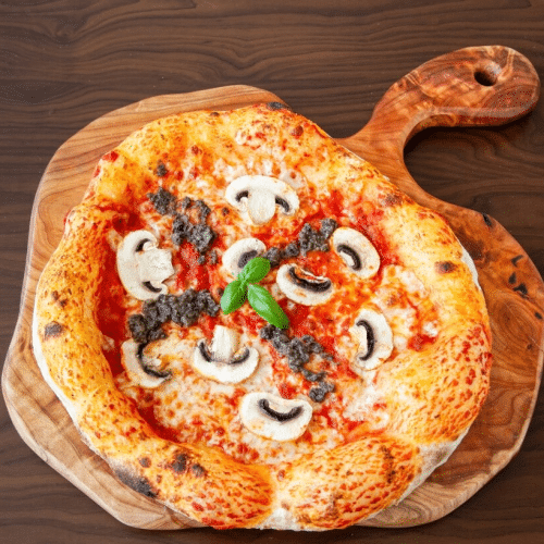 Pizza Funghi e Tartuffata