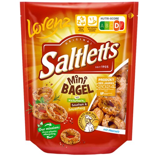 Saltletts Mini Bagel 100g