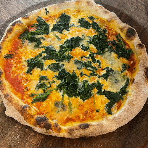 Pizza Spinaci e Gorgonzola